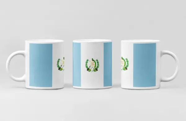 Guatemala Flag Coffee Mug, Guatemala Country National Flag Mug