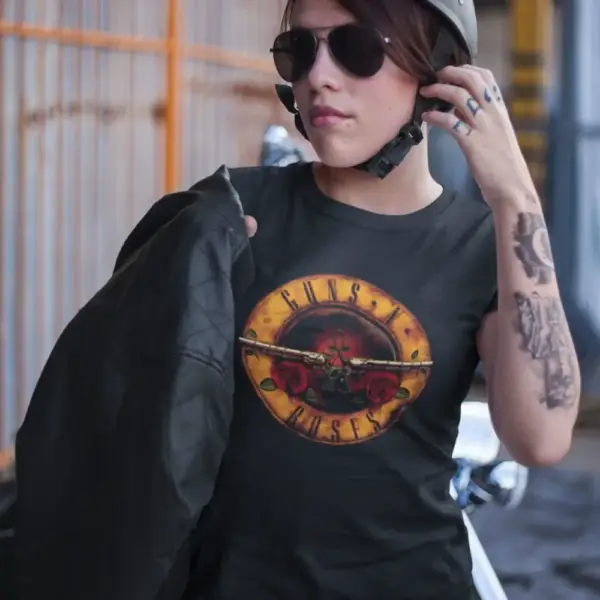 Guns N’ Roses Women's Black T-Shirt