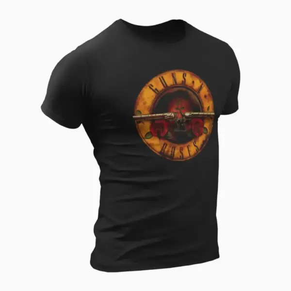 Guns N’ Roses Women's Black T-Shirt - Image 2
