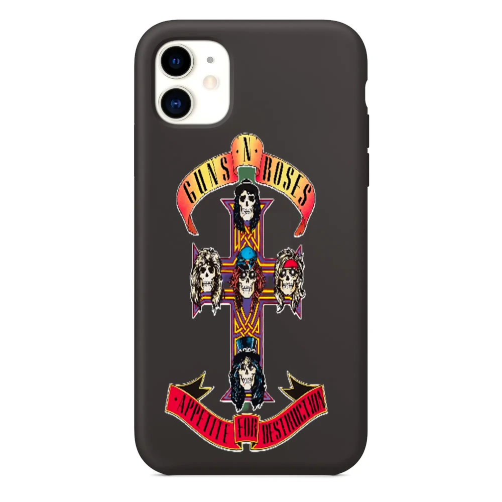 Guns N' Roses iPhone Case, Guns N' Roses Artwork iPhone 15 Phone Case