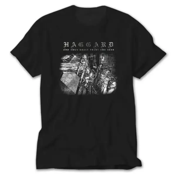 Haggard And Thou Shalt, Black T-Shirt