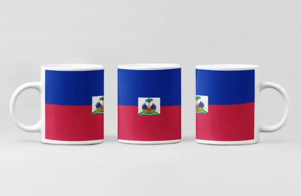 Haiti Flag Coffee Mug, Haiti Country National Flag Mug