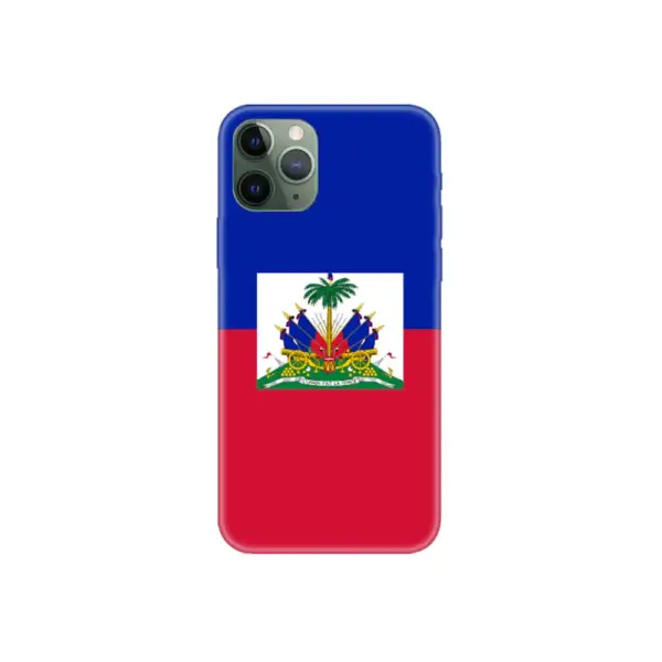 Haiti Flag iPhone Case, Haiti National Flag iPhone 15 Pro Max Phone Case