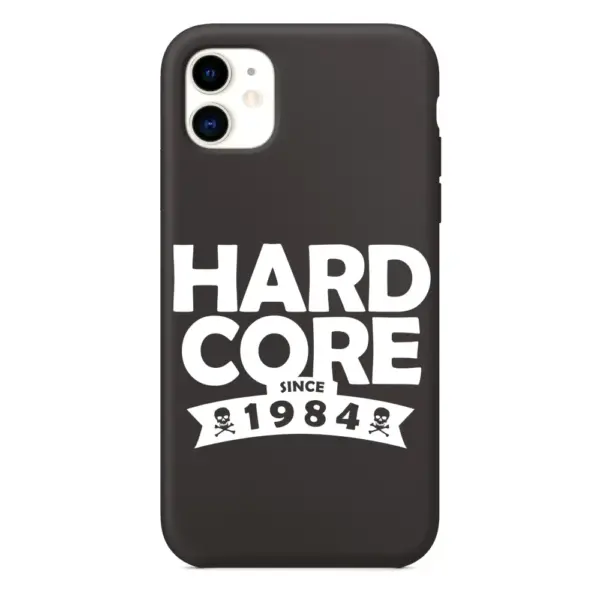 Hard Core iPhone Case, Hard Core Since 1984 iPhone 15 Phone Case