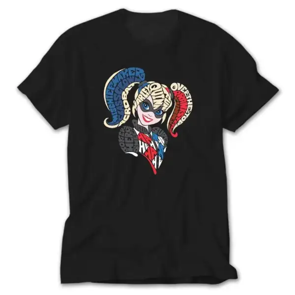 Harley Quinn, Black T-Shirt