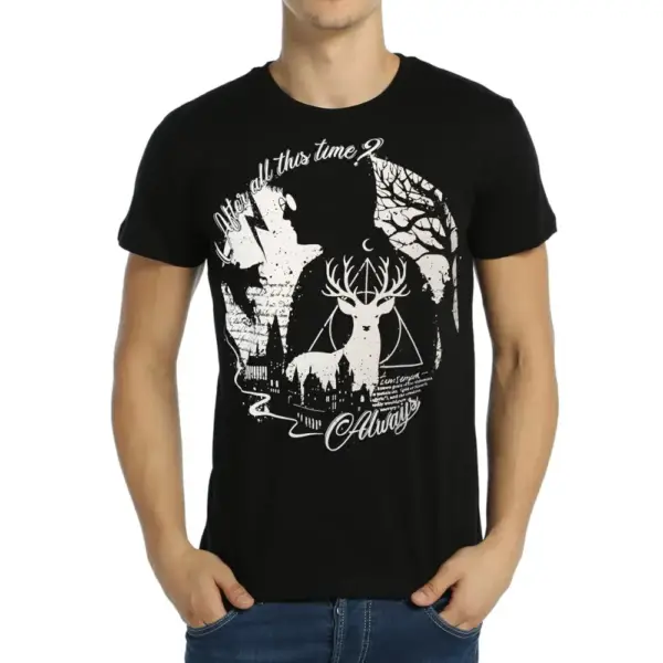Harry Potter Always Men's Black T-shirt