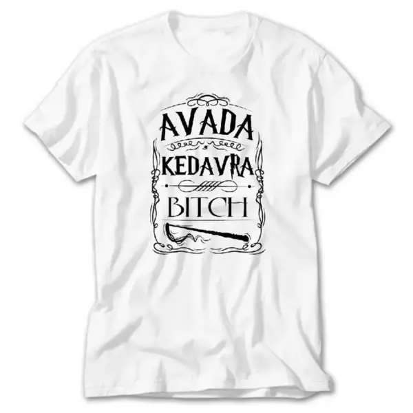 Harry Potter Avada, White T-Shirt