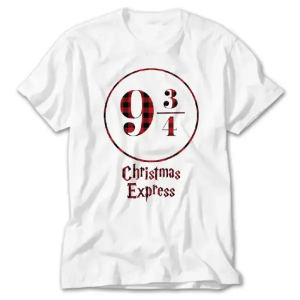 Harry Potter Christmas Express, White T-Shirt