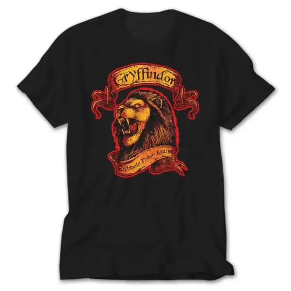 Harry Potter Gryffindor Black T-Shirt