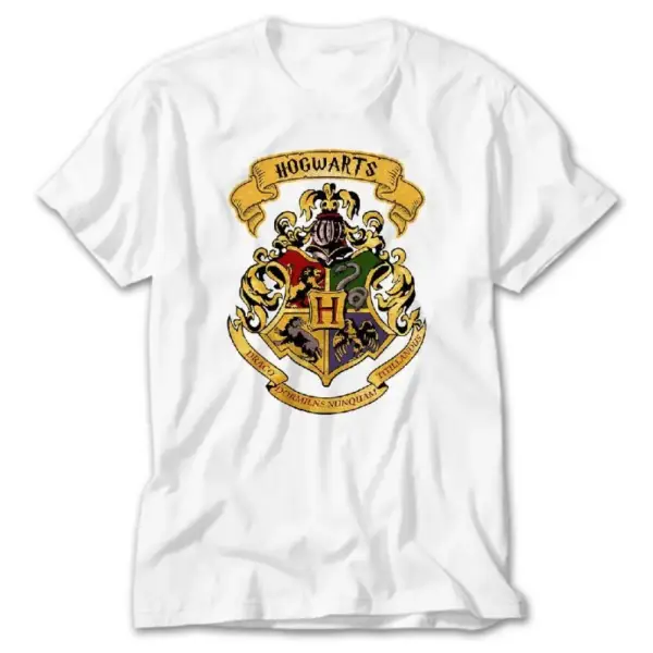 Harry Potter Hogwarts White T-Shirt