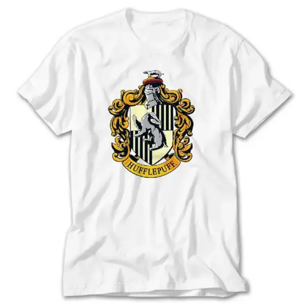 Harry Potter Hufflepuff, White T-Shirt