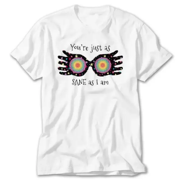 Harry Potter Luna Glasses White T-Shirt