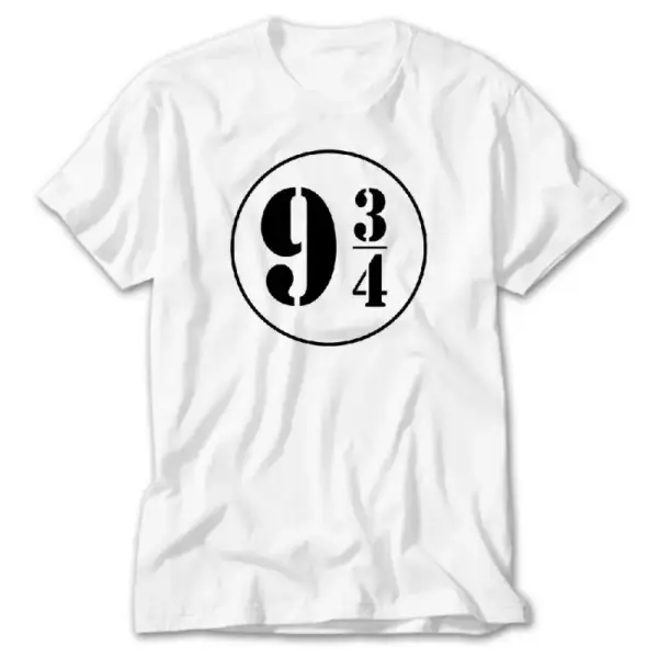 Harry Potter Platform White T-Shirt