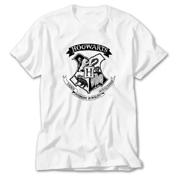 Harry Potter Schools, White T-Shirt