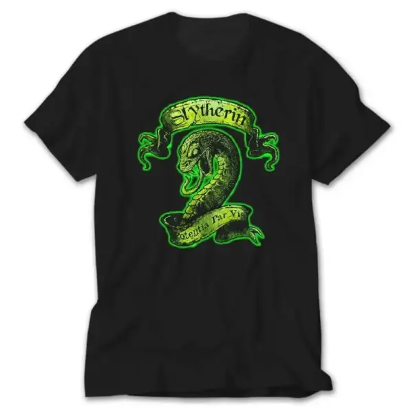Harry Potter Slytherin Black T-Shirt