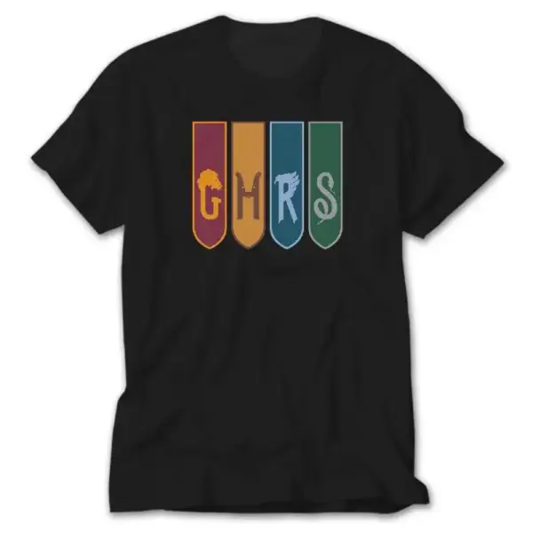 Harry Potter Teams Black T-Shirt