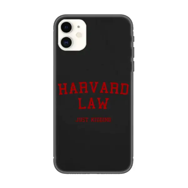 Harvard Law iPhone Case, Harvard Law Logo iPhone 15 Phone Case
