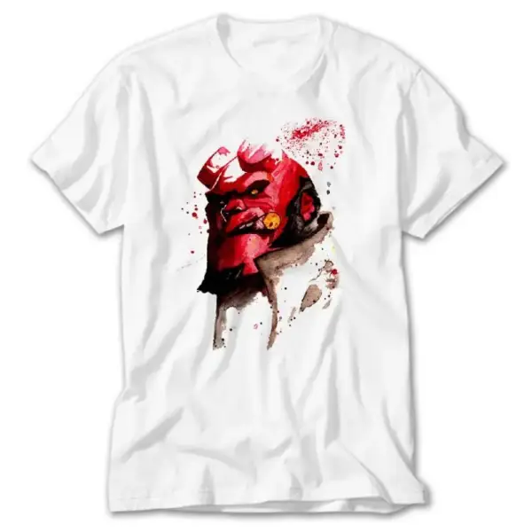 HellBoy White T-Shirt
