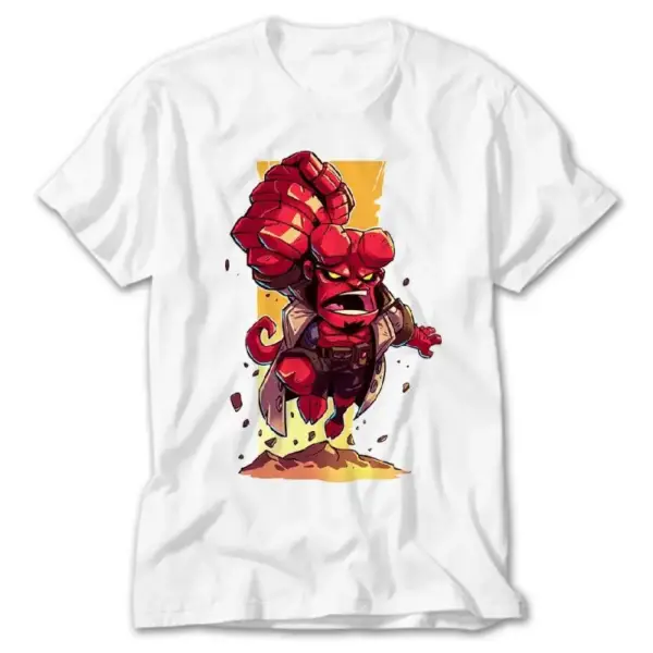 HellBoy White T-Shirt