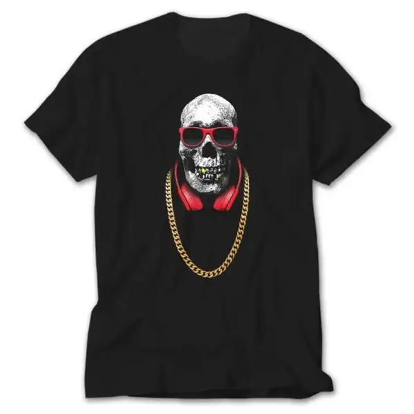 Hip Hop Pirate, Black T-Shirt
