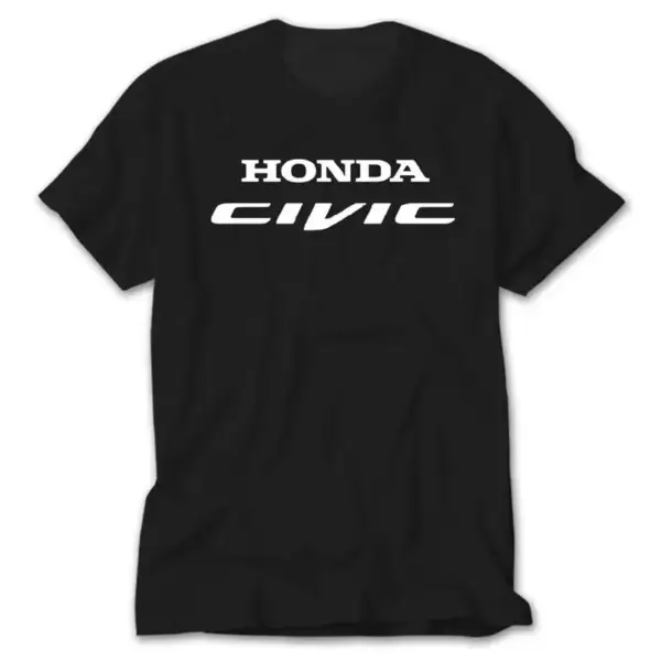 Honda Civic, Black T-Shirt