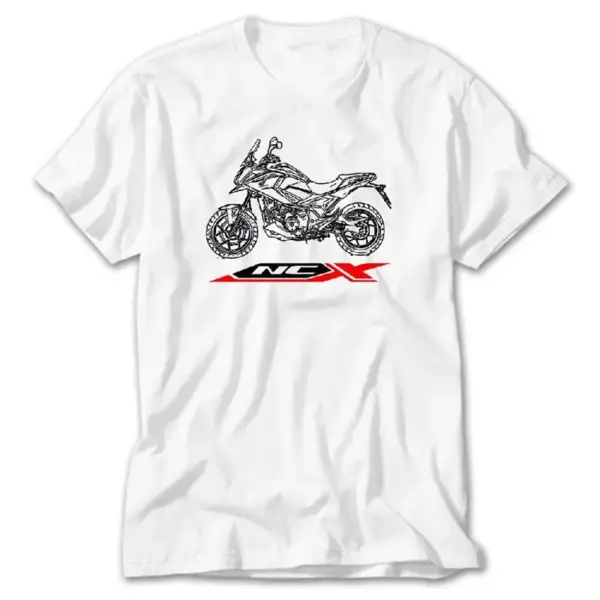 Honda NC 700-750 X, White T-Shirt