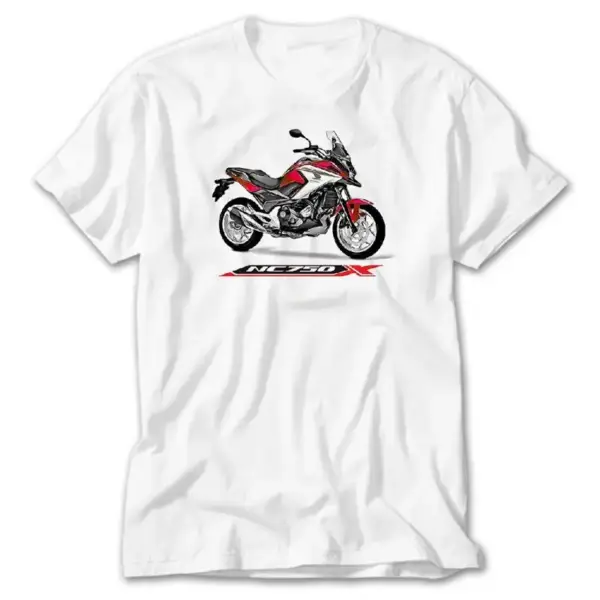 Honda NCX 750 X, White T-Shirt