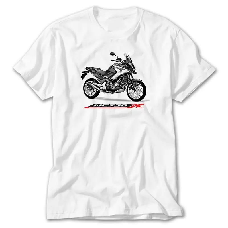 Honda NCX 750 X, White T-Shirt