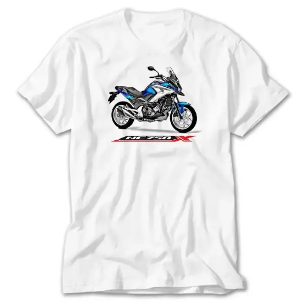 Honda NCX 750 X, White T-Shirt