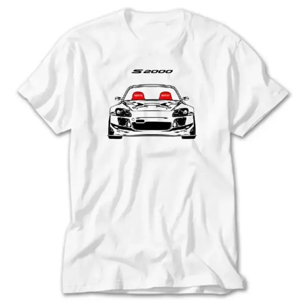 Honda S2000, White T-Shirt