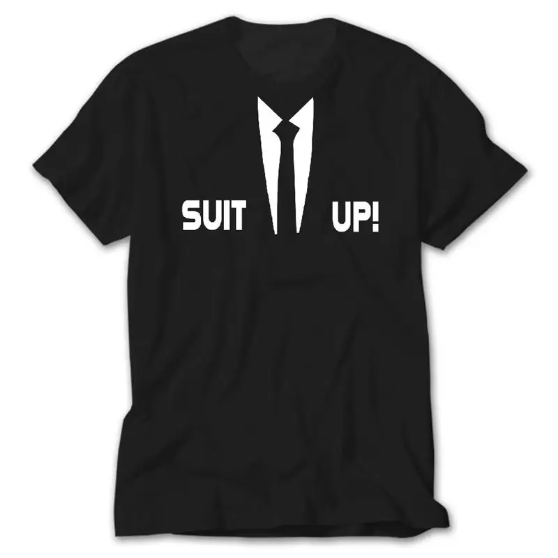 How I Met Your Mother Suit Up, Black T-Shirt