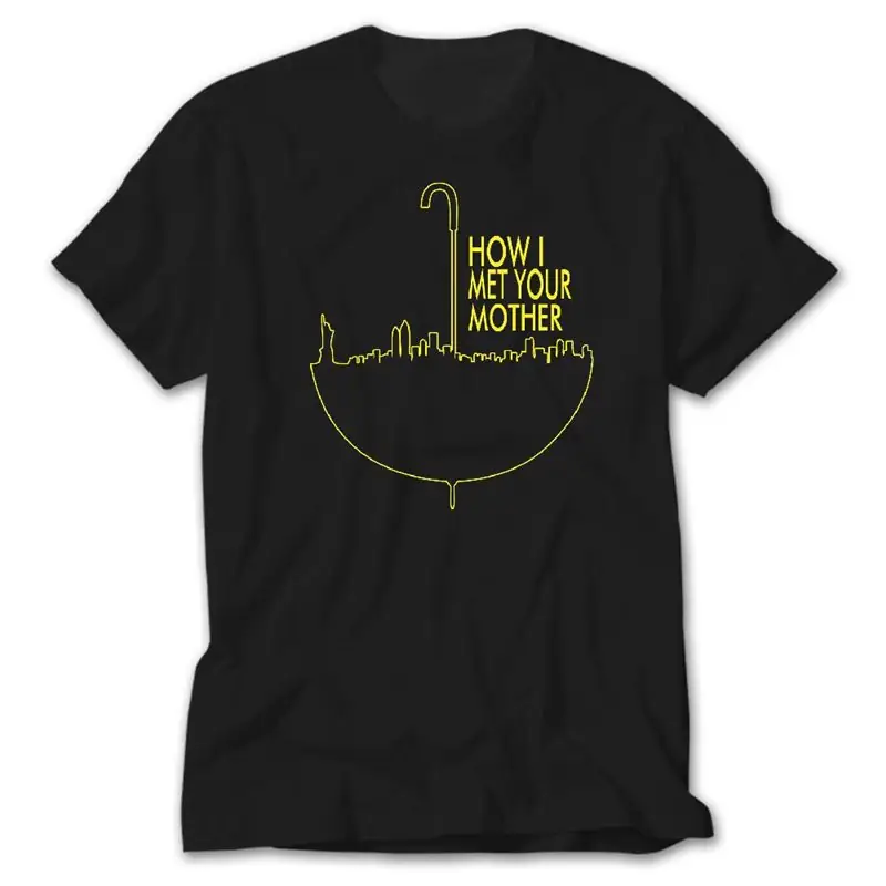 How I Met Your Mother Umbrella, Black T-Shirt