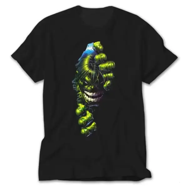 Hulk Angry, Black T-Shirt