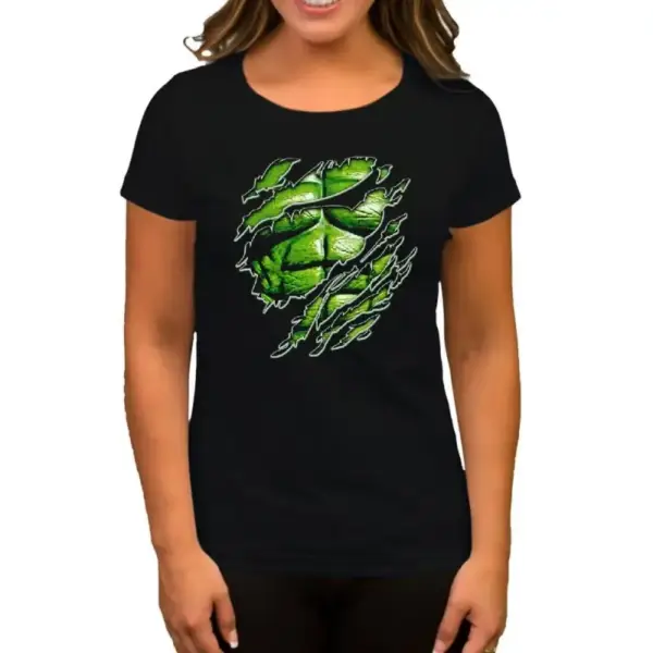 Hulk Black T-Shirt