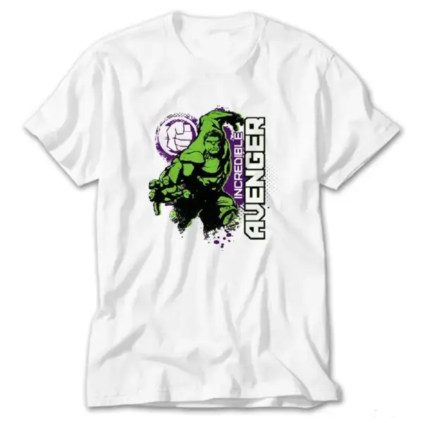 Hulk Incredible Avenger, White T-Shirt