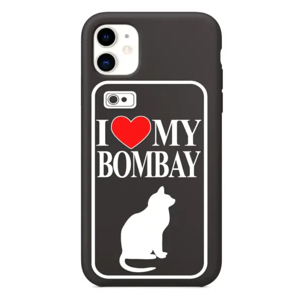 I Love My Bombay iPhone Case, I Love My Bombay Artwork iPhone 15 Phone Case