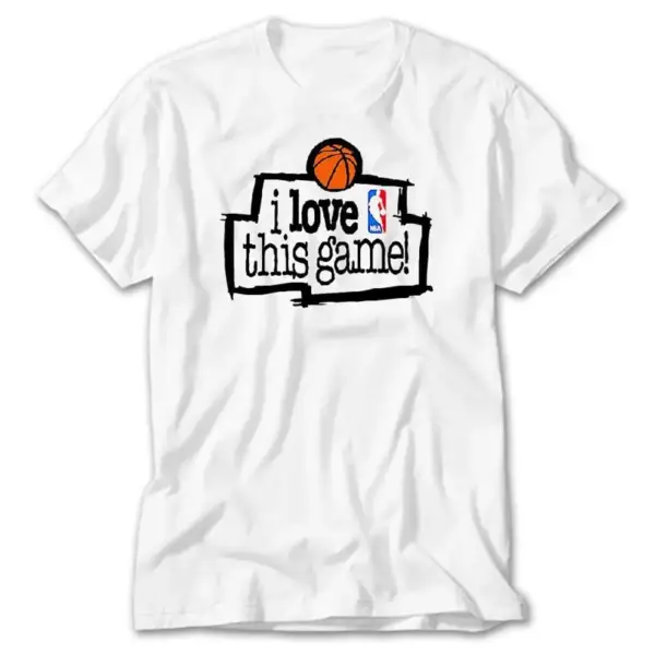I Love This Game, White T-Shirt