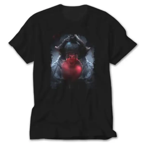IT Clown Black T-Shirt
