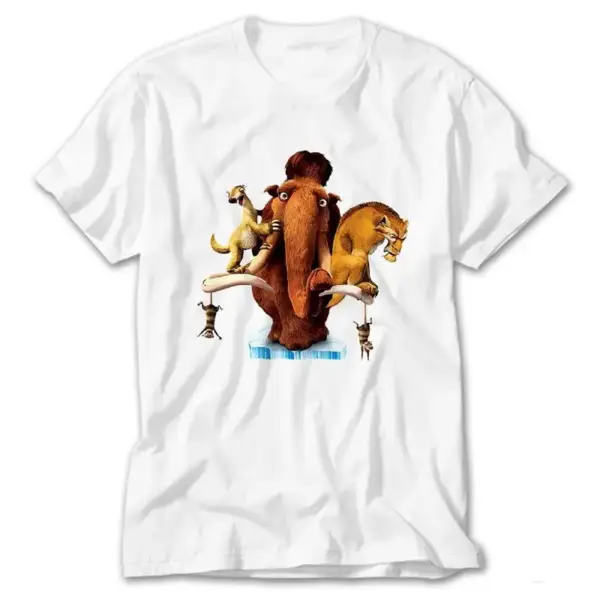 Ice Age End Of The World, White T-Shirt