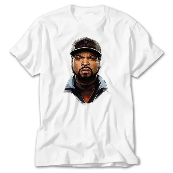 Ice Cube, White T-Shirt