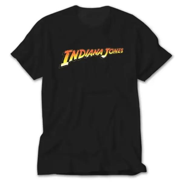 Indiana Jones, Black T-Shirt