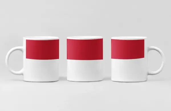 Indonesia Flag Coffee Mug, Indonesia Country National Flag Mug