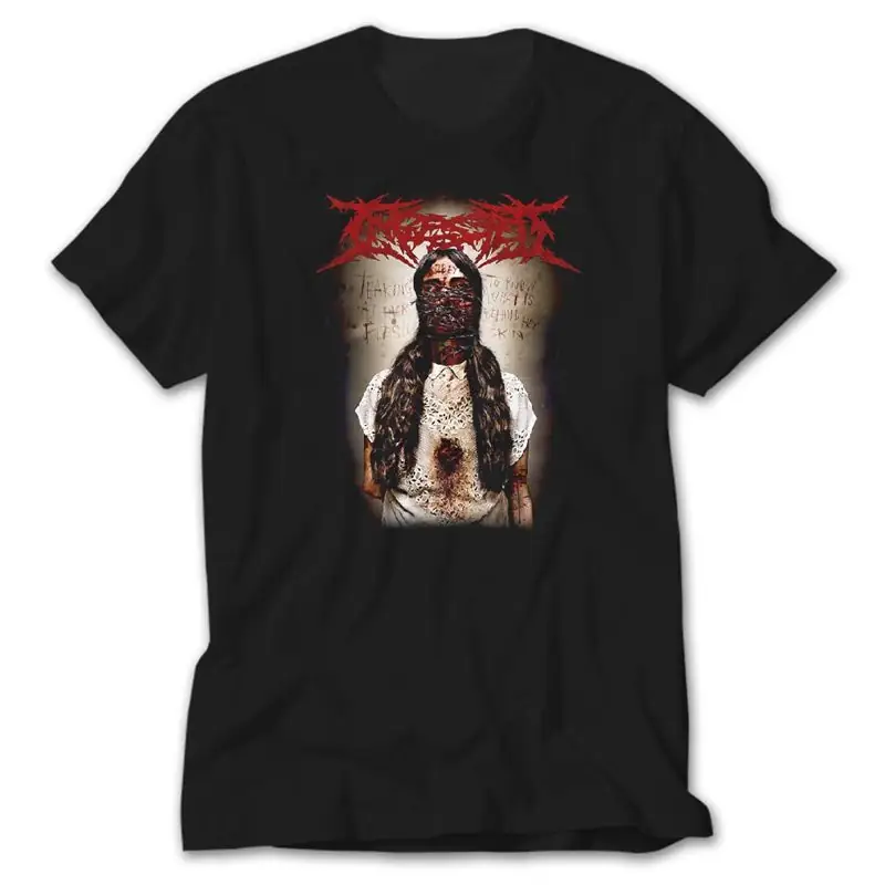 Ingested Cover, Black T-Shirt