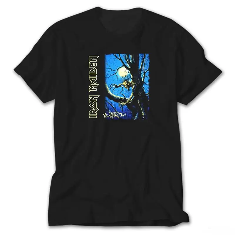 Iron Maiden Fear of The Dark, Black T-Shirt