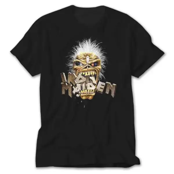 Iron Maiden Skull, Black T-Shirt