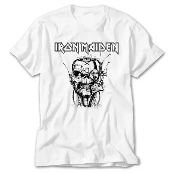 Iron Maiden Soldier, White T-Shirt
