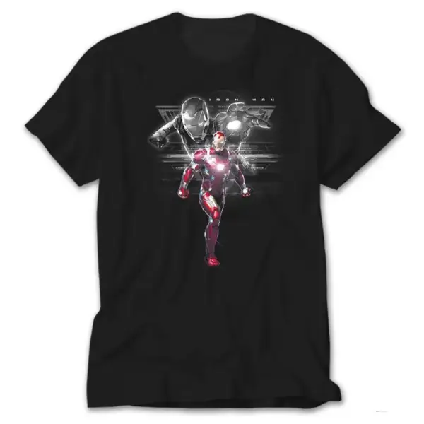 Iron Man Digital, Black T-Shirt