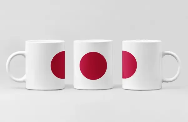 Japan Flag Coffee Mug, Japan Country National Flag Mug