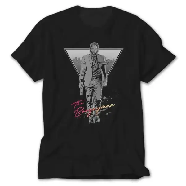 John Wick The Boogeyman , Black T-Shirt