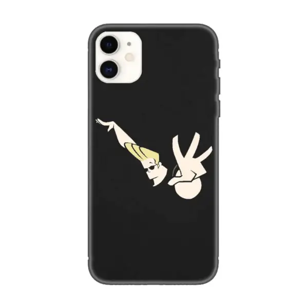 Johnny Bravo iPhone Case, Johnny Bravo Artwork iPhone 15 Phone Case